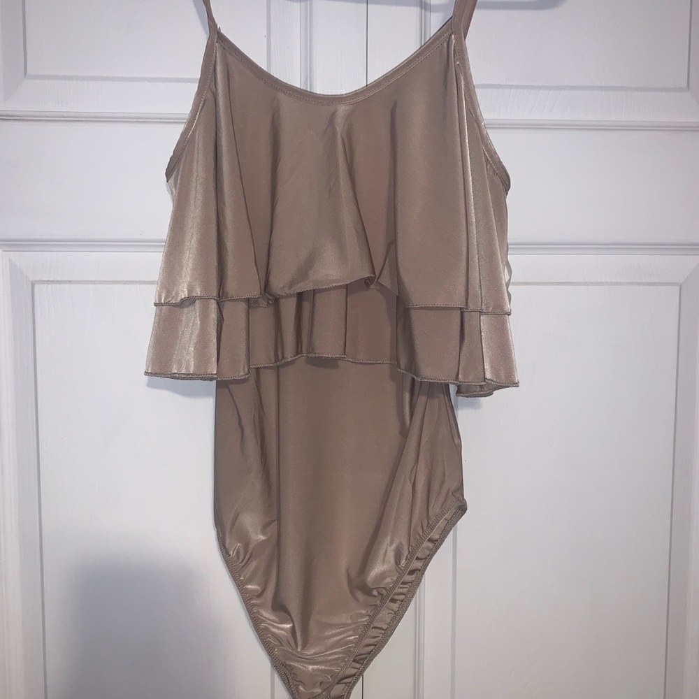Rue21 Tan/Nude Bodysuit